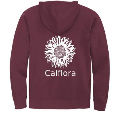 Hoodie zip-up (plum)